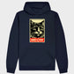 Moletom com capuz Meow