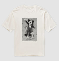 Camiseta oversized Game Over, Mickey!