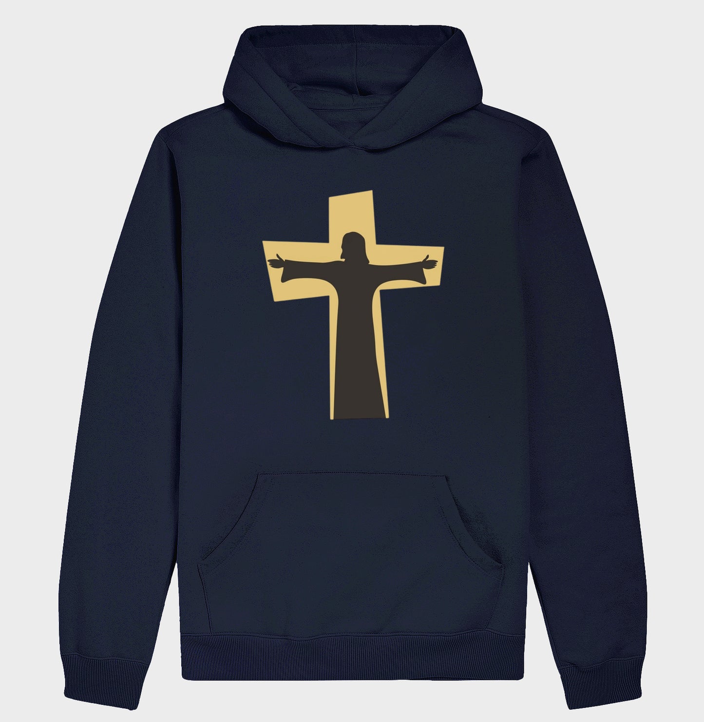 Moletom com capuz Vinde a mim