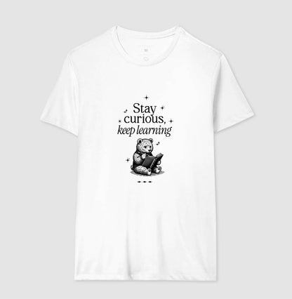 Camiseta tradicional Stay curious