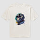 Camiseta oversized astronauta futurista