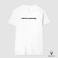 Camiseta premium Rodando em segundo plano