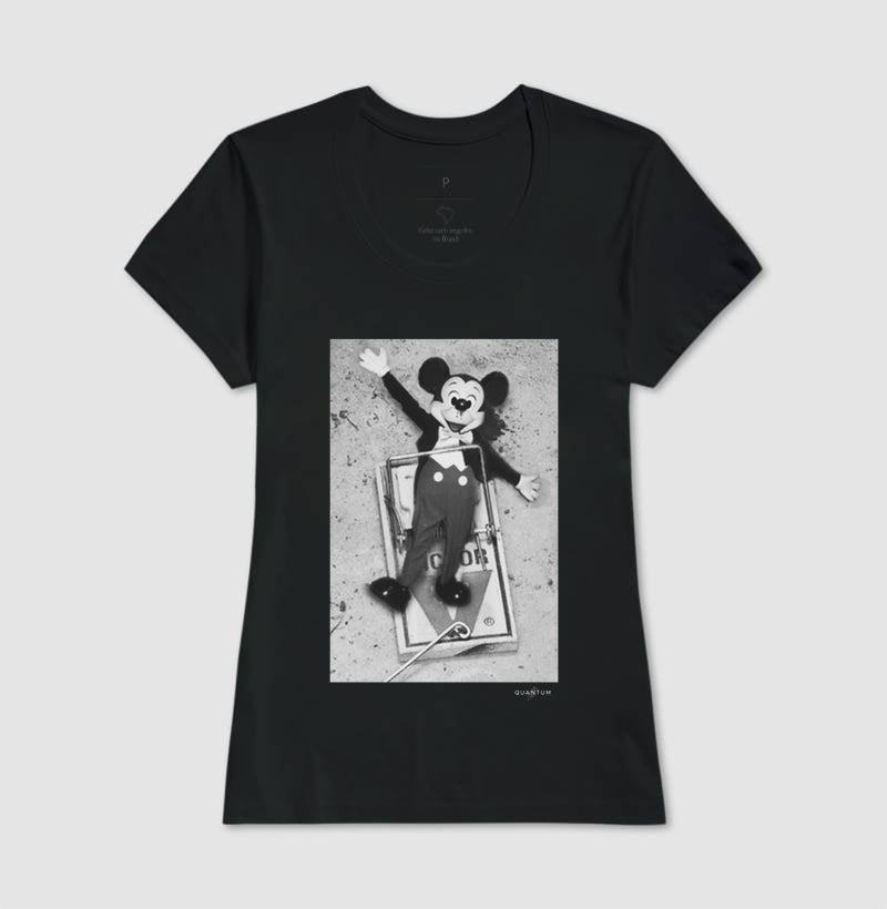 Camiseta Tradicional Game Over, Mickey!
