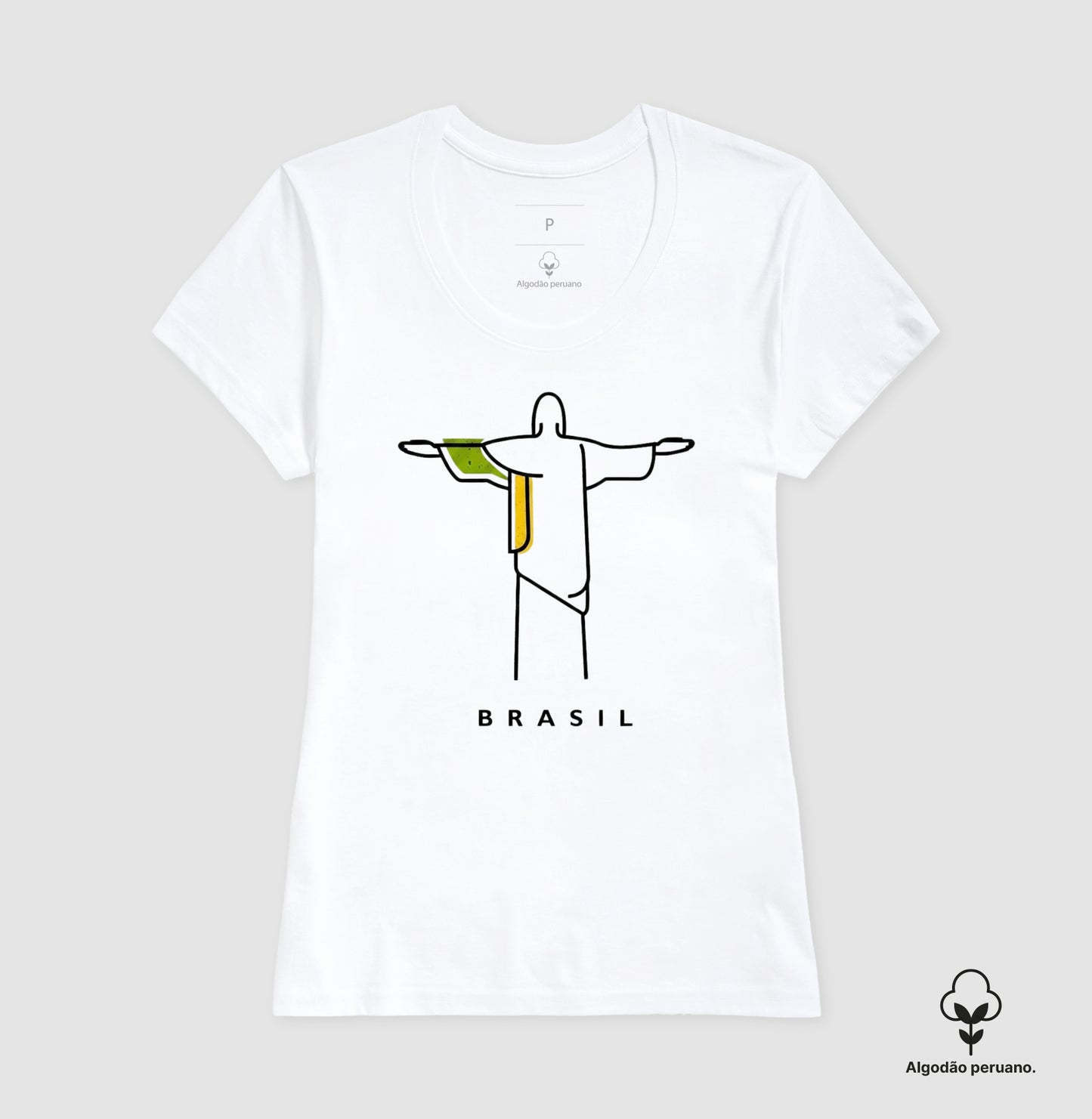 Camiseta Premium Deus é Brasileiro