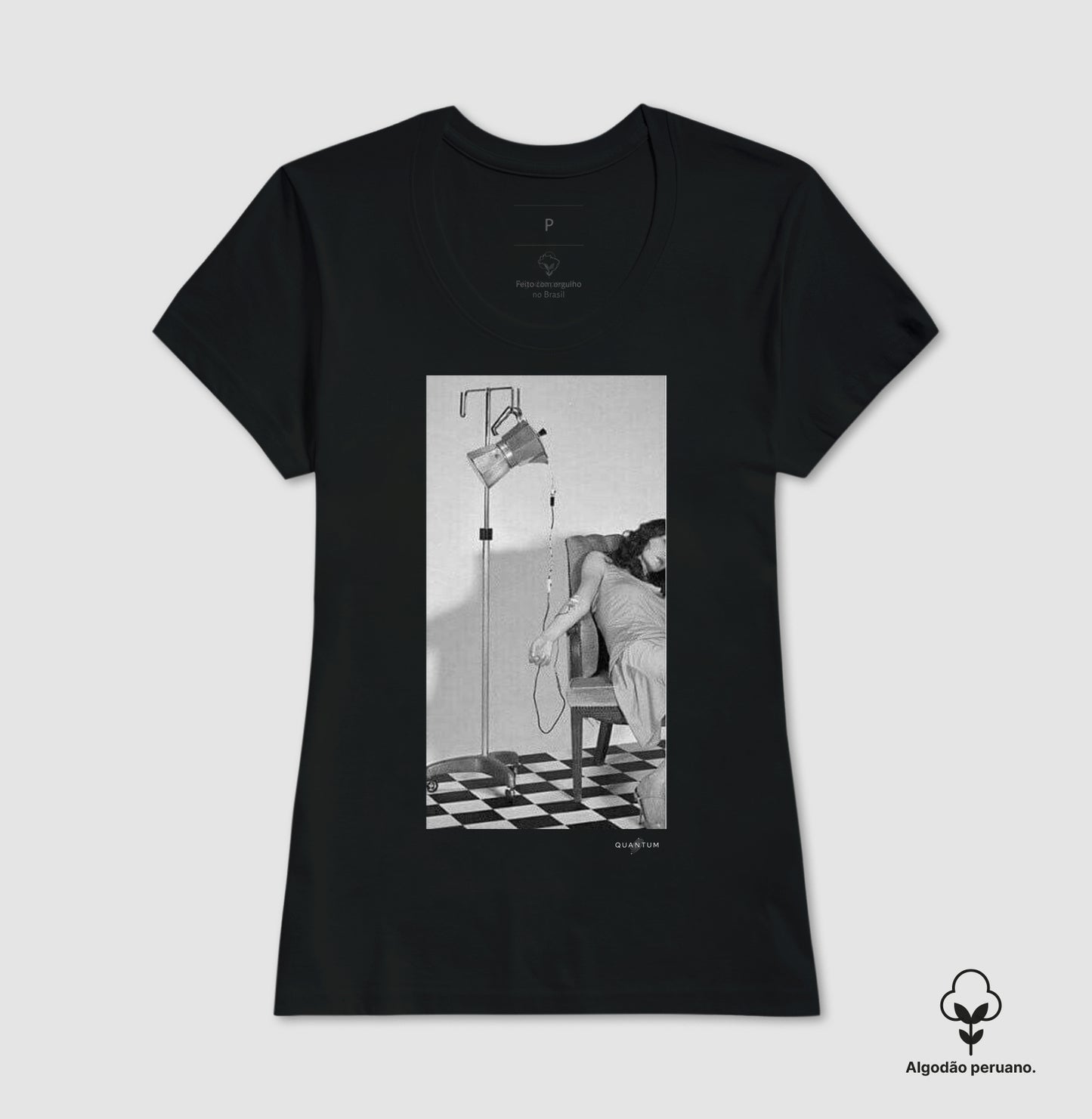 Camiseta Premium Transfusão de Café