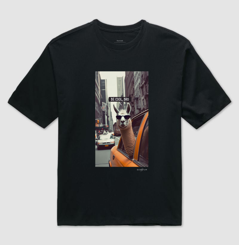 Camiseta oversized Be Cool