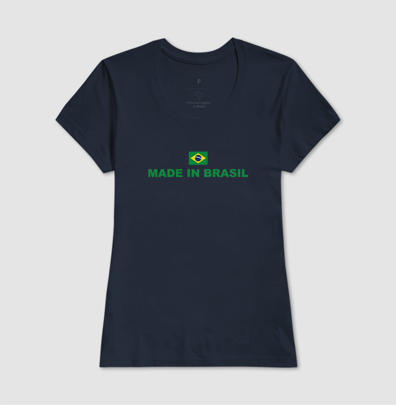 Camiseta Tradicional Made In Brasil