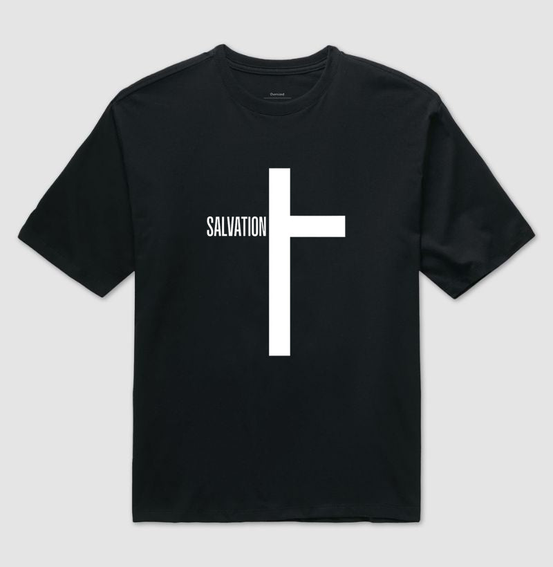 Camiseta oversized Salvação
