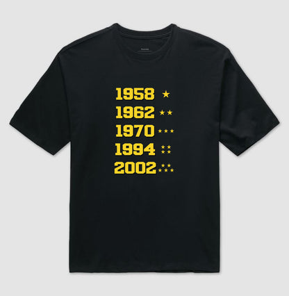 Camiseta Oversized Títulos