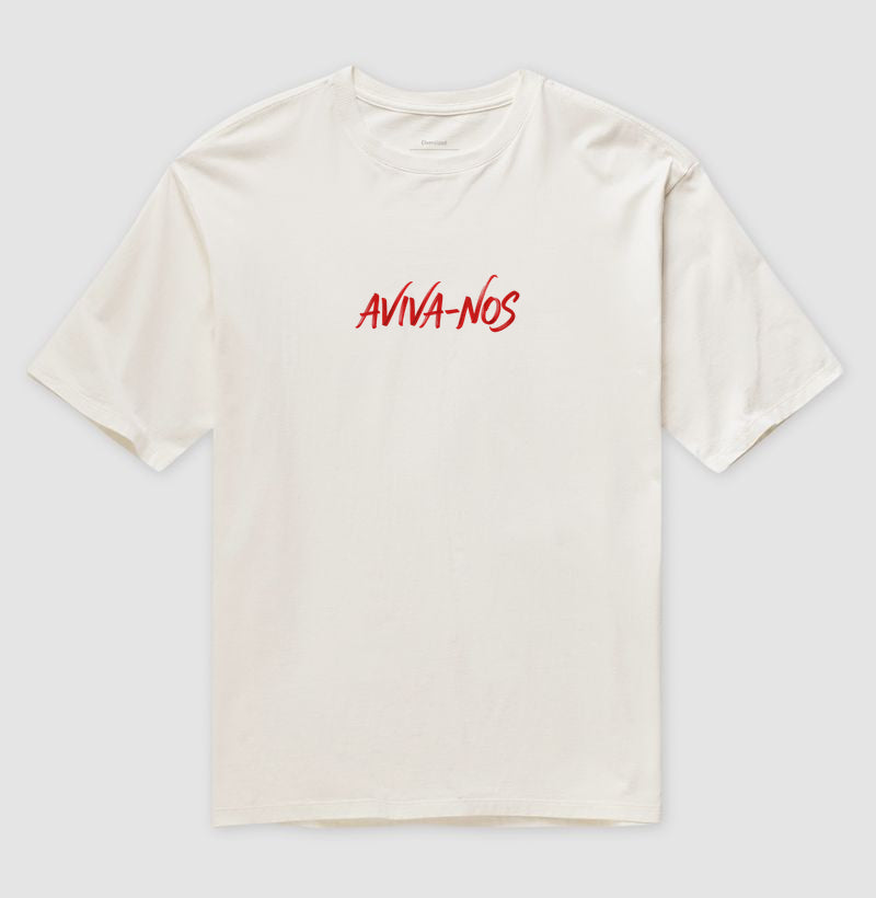 Camiseta oversized Aviva-nos