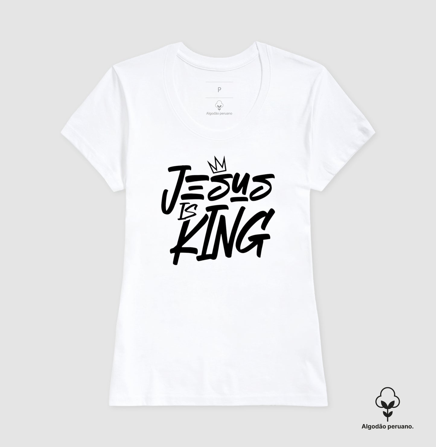 Camiseta premium Jesus is King