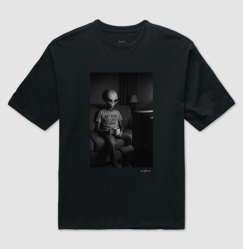 Camiseta oversized Alien Routine