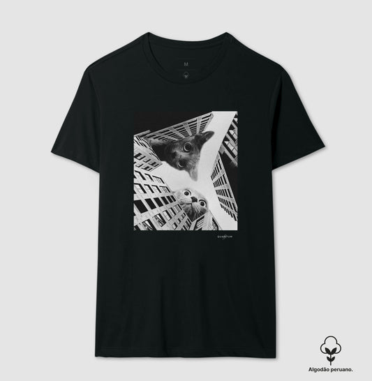 Camiseta Premium Vila dos Gatos