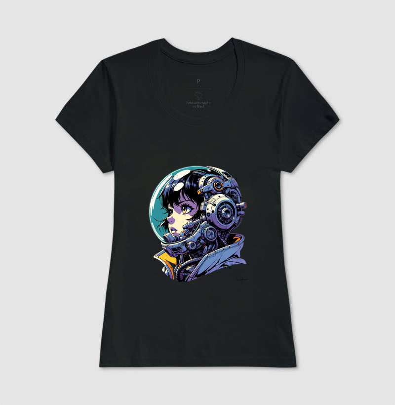 Camiseta tradicional Astronauta futurista