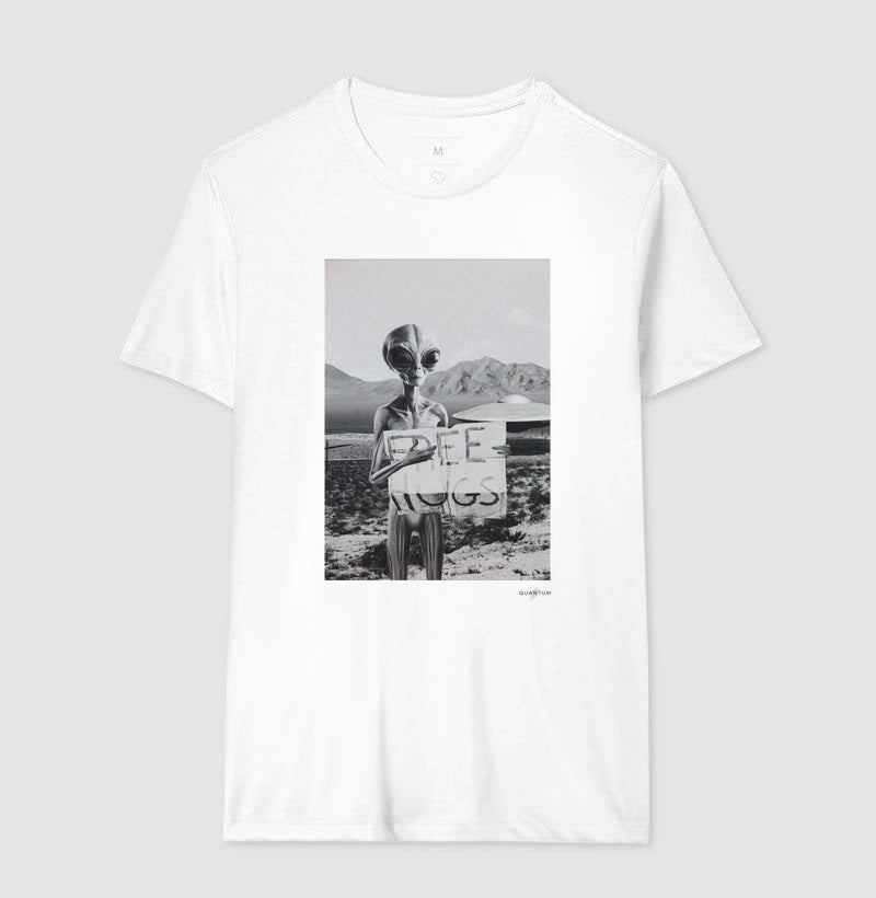 Camiseta Tradicional Abraço Intergaláctico