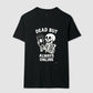 Camiseta tradicional Dead but always online