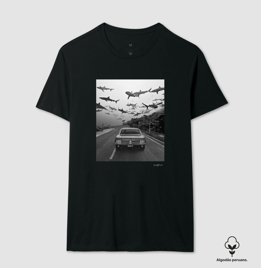 Camiseta premium Shark Road