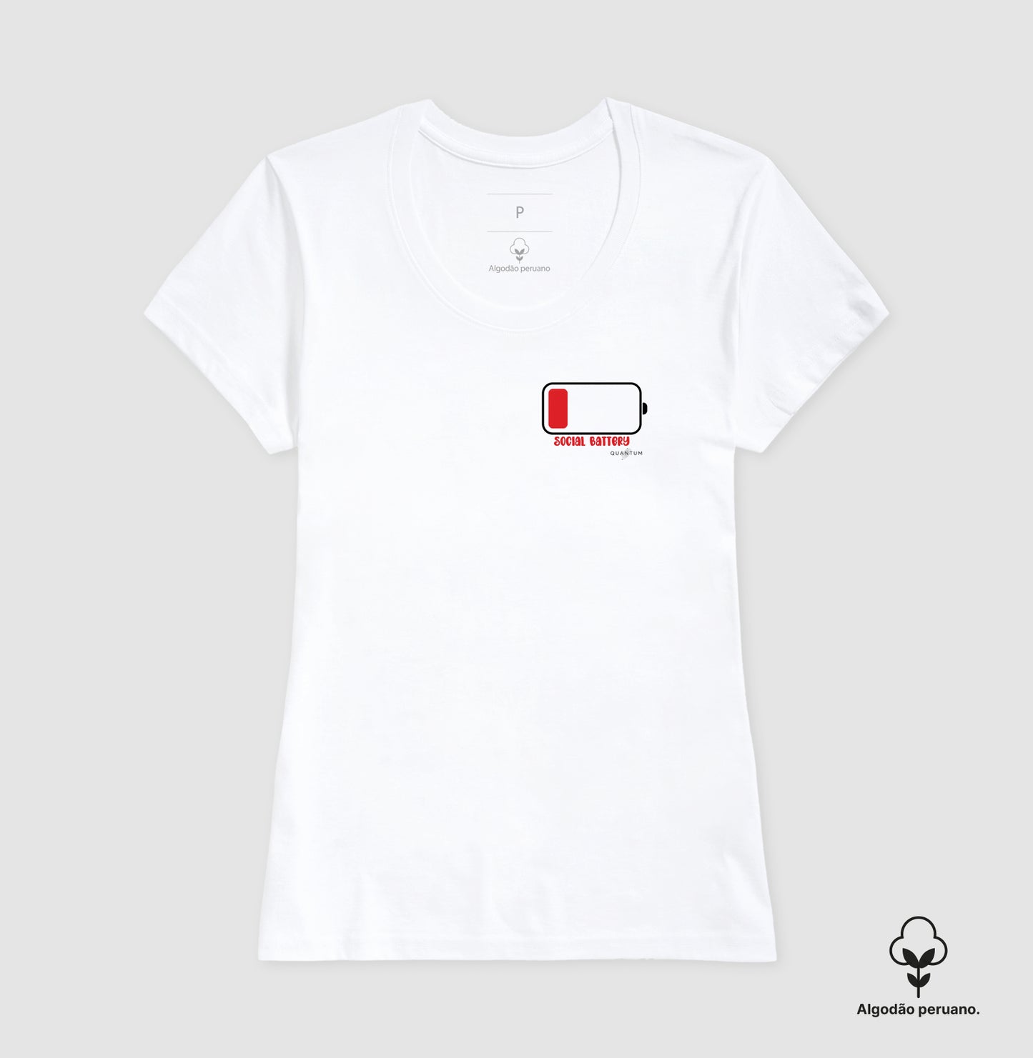 Camiseta Premium Social Battery