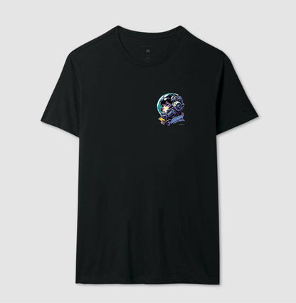 Camiseta tradicional Astronauta futurista