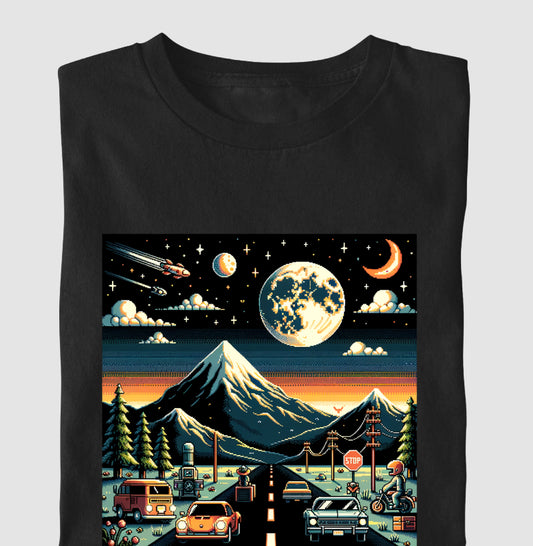 Camiseta tradicional Game retrô