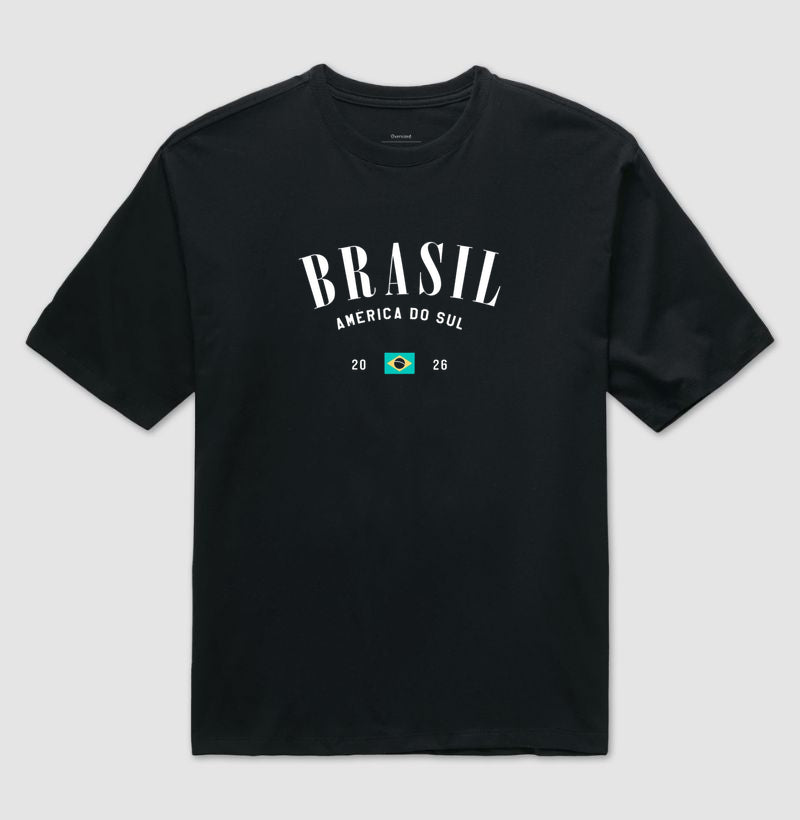 Camiseta Oversized América do Sul