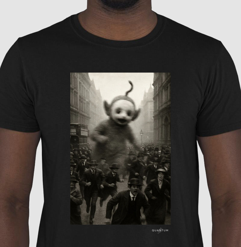 Camiseta Tradicional Tinky Winky Enlouquecido