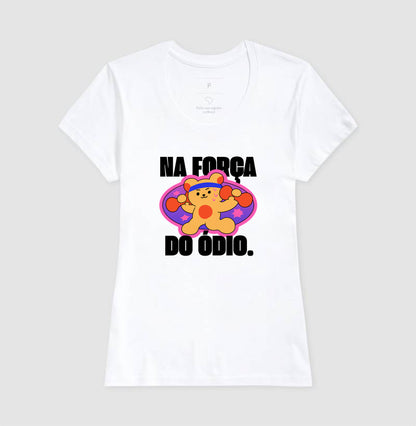 Camiseta tradicional Na força do ódio