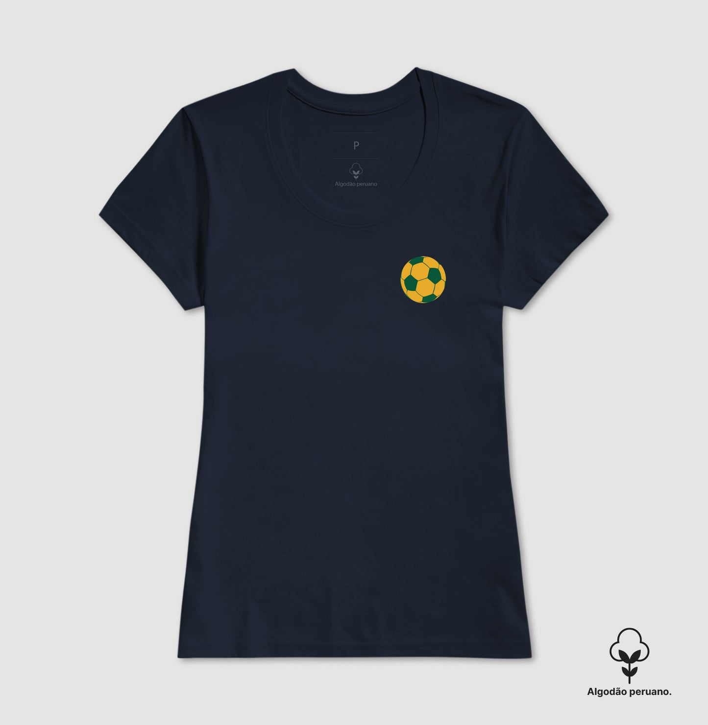 Camiseta Premium Bola Brasil
