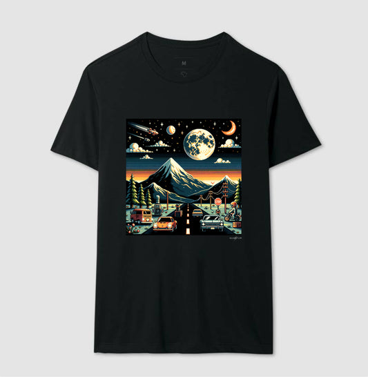 Camiseta tradicional Game retrô