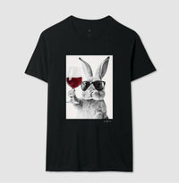Camiseta Tradicional Sommelier Bunny