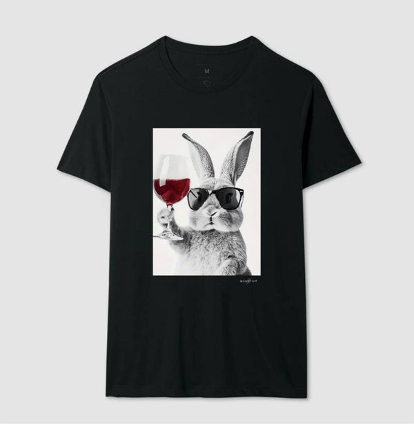 Camiseta Tradicional Sommelier Bunny
