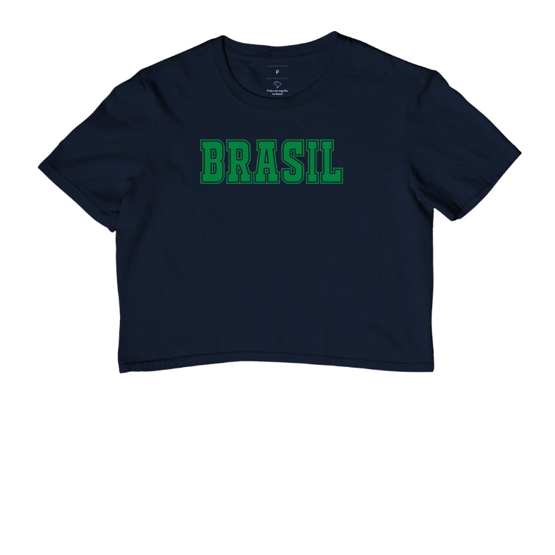 Camiseta Cropped Torcida