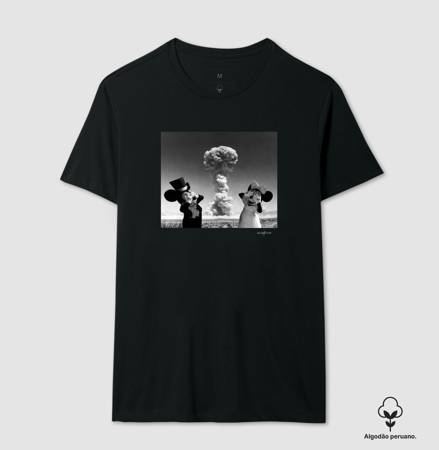 Camiseta premium Olhos Fechados