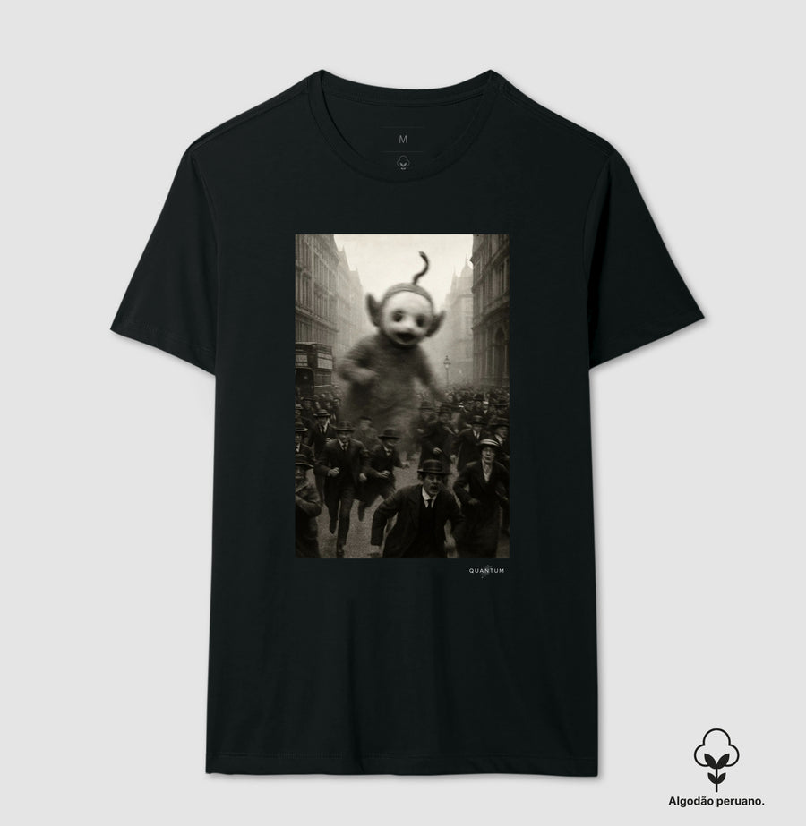 Camiseta premium Alguém viu a Laa-Laa?