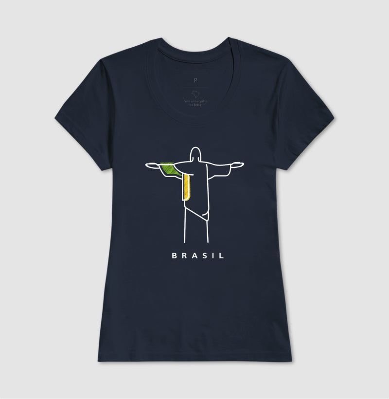 Camiseta Tradicional Deus é Brasileiro