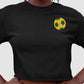 Camiseta Cropped Bola Brasil