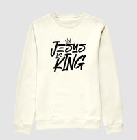 Moletom gola careca Jesus is King