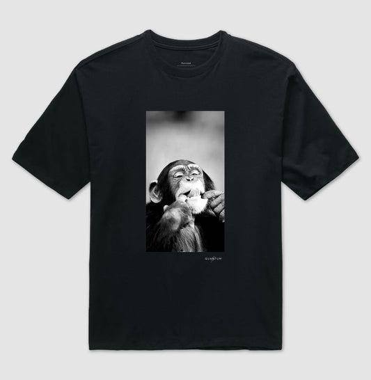 Camiseta oversized Chimp Life