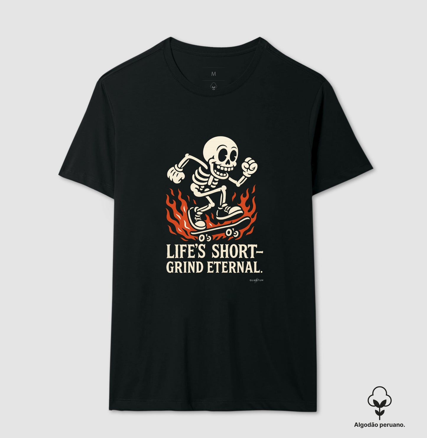 Camiseta premium Life's short grind eternal