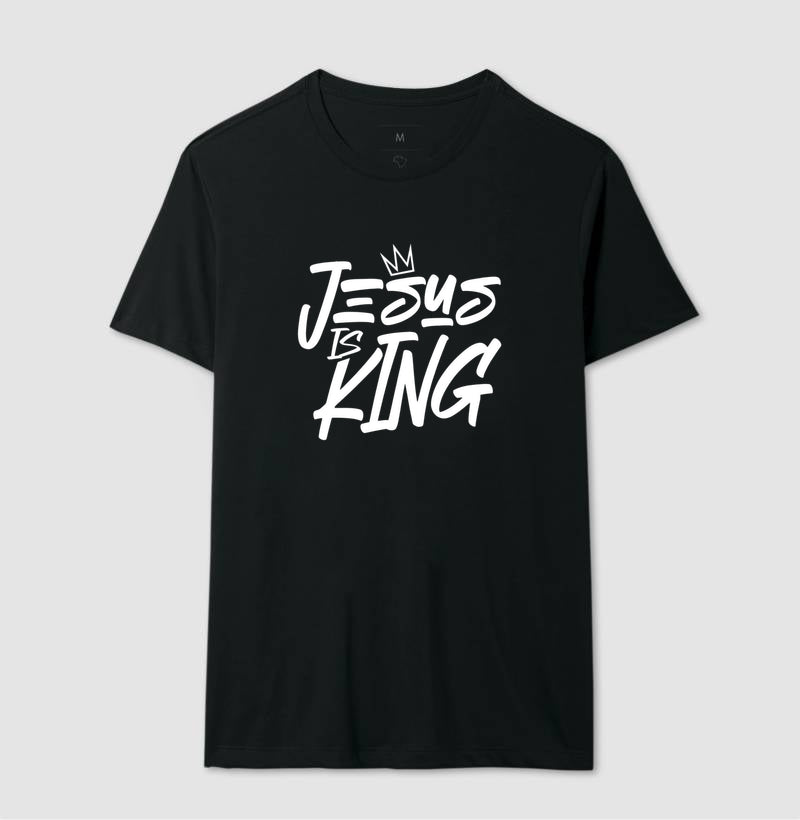 Camiseta tradicional Jesus is King