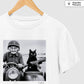 Camiseta Premium Black Cat Command