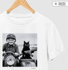 Camiseta Premium Black Cat Command