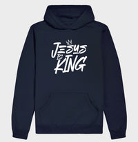 Moletom com capuz Jesus is King