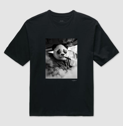Camiseta oversized Panda Boss