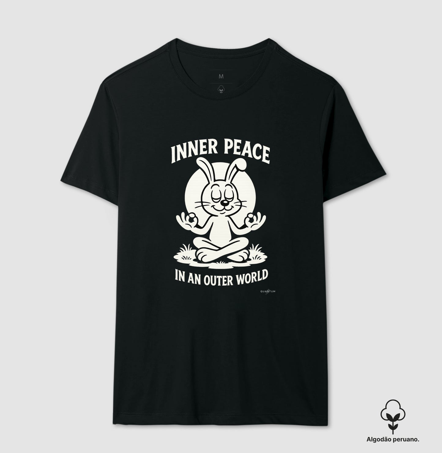 Camiseta premium Inner peace in an outer world