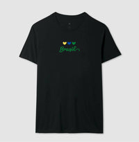 Camiseta Tradicional Coração Brasileiro