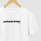 Camiseta tradicional Pushando limites