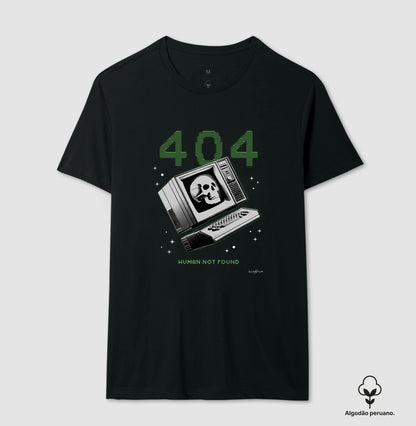 Camiseta premium 404 Human not found