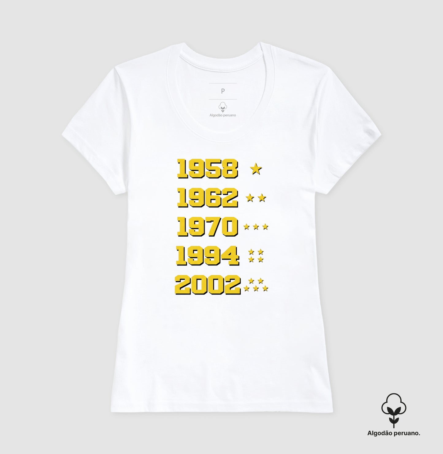 Camiseta Premium Títulos
