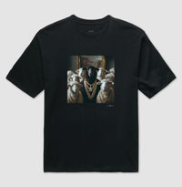 Camiseta oversized Ovelha Negra